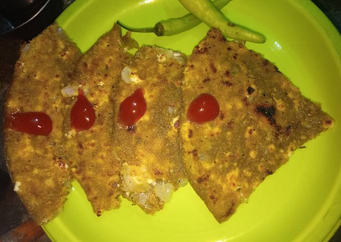 How to Prepare Favorite Palak Paneer Parantha