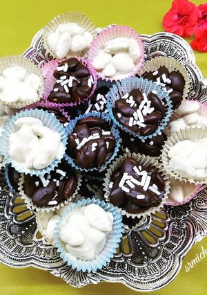 Foto di Mandorle tostate ricoperte di cioccolato 🍫