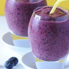 A picture of Blueberry Smoothie.