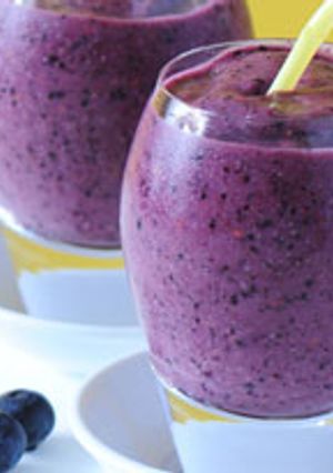 A picture of Blueberry Smoothie.