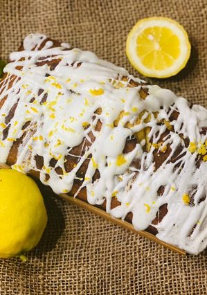 Foto di Plumcake con glassa al limone