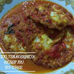 รูปของ Balado Telur Ceplok Resep Ibu