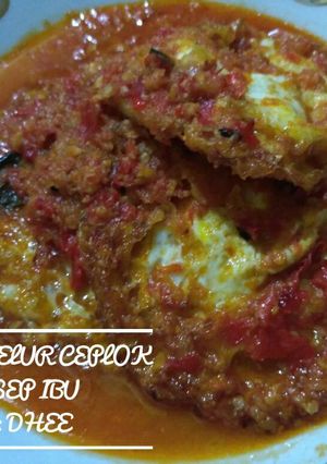 Foto resep Balado Telur Ceplok Resep Ibu