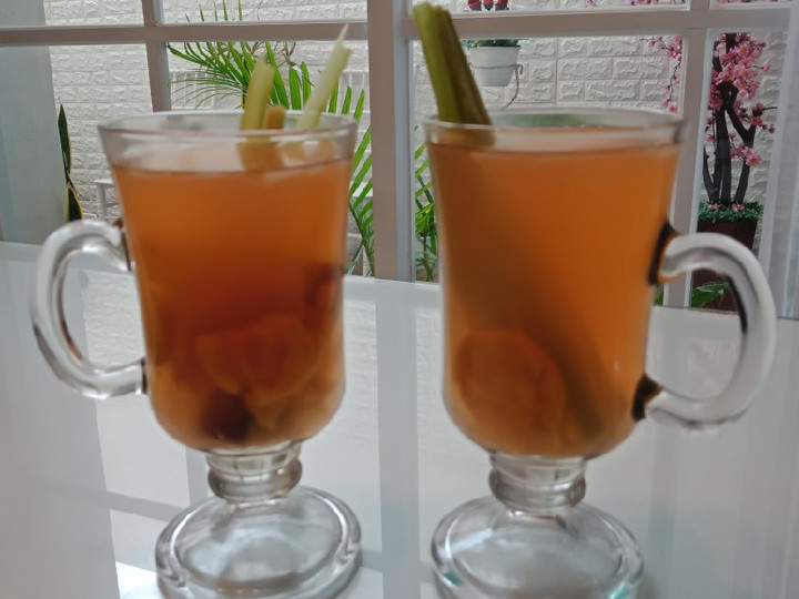 Anti Ribet, Bikin Minuman sehat teh kayu manis jahe sereh dan lemon Praktis