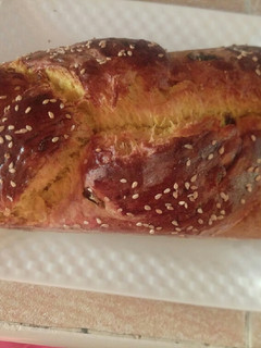 A picture of Fruit brioche bread.