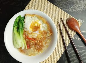 Foto resep Mie (instant) Kuah Susu