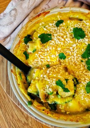A picture of Fragrant Curried Fish Pie.