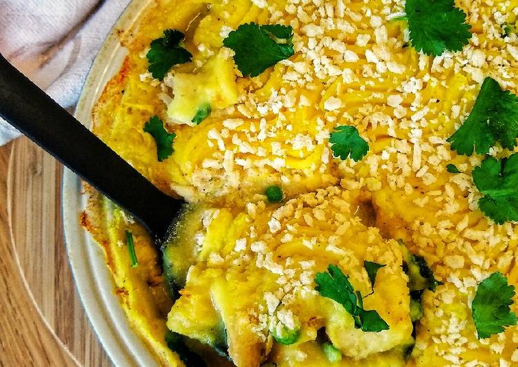 Easiest Way to Prepare Super Quick Homemade Fragrant Curried Fish Pie