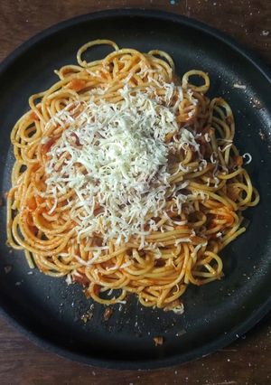 রেড সস পাস্তা (red sauce pasta recipe in Bengali) রেসিপির প্রধান ছবি