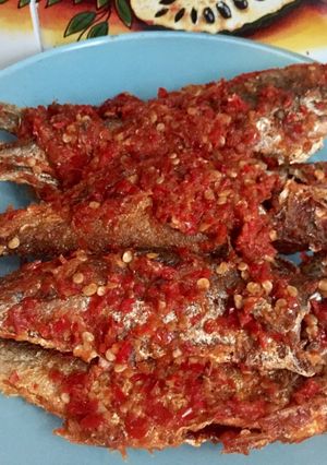 Foto resep Ikan tenggiri bumbu merah