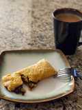 Tamales de elote rellenos de Nutella