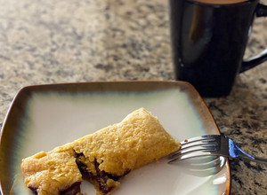 Una foto de Tamales de elote rellenos de Nutella