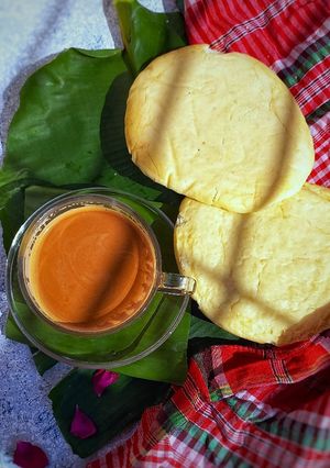 নতুন খেজুর গুড়ের চা রেসিপির প্রধান ছবি