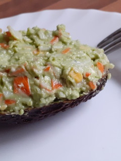 Una foto de Aguacate relleno