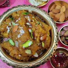 Besan Halwa A picture of Besan Halwa.