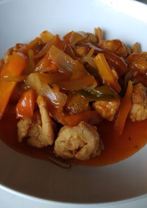 Foto resep Udang tepung pedas manis