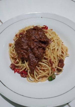 Foto resep Spaghetti Alio Oglio Mercon