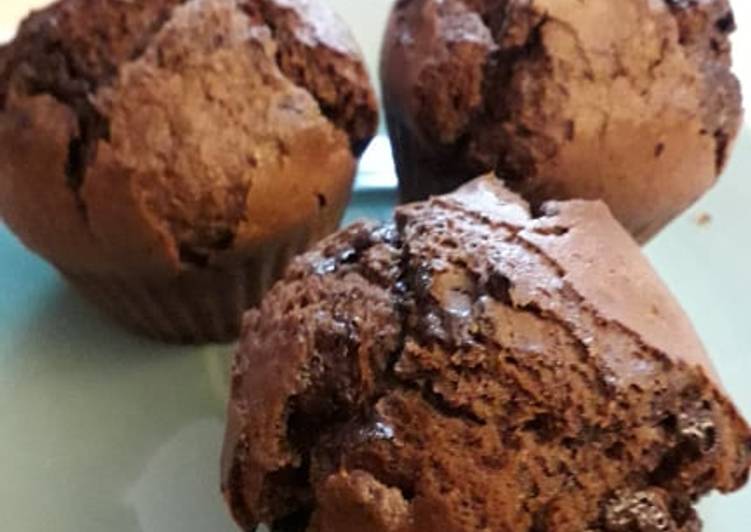 Extra csokis muffin