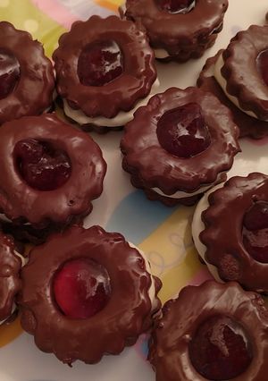 Feketeerdő keksz recept fotója