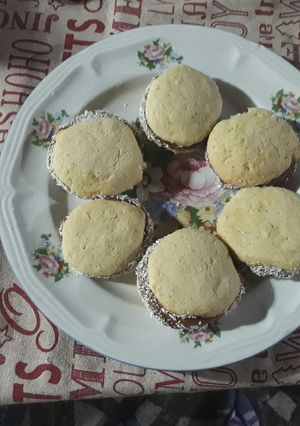 Una foto de Alfajores de maizena