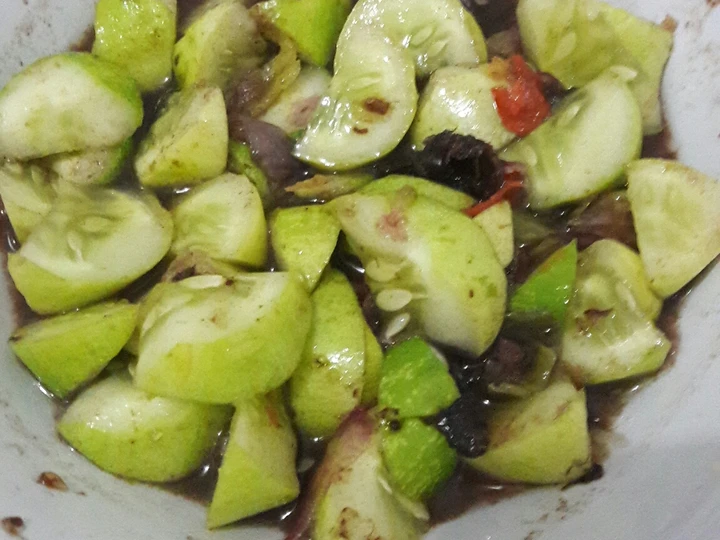 Cara Gampang Menyiapkan Resep  Rujak timun yang Sempurna, Bikin Ketagihan