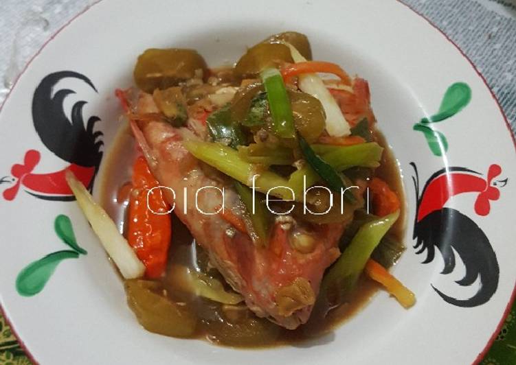 Bumbu memasak Tim ikan kakap merah ala fe&#39; yang nikmat