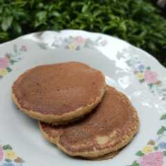 A picture of My Ultimate Banana Oatmeal Pancakes.