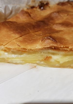Une photo de Tarte pommes de terre/reblochon