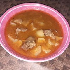 A picture of Tindday gosht.