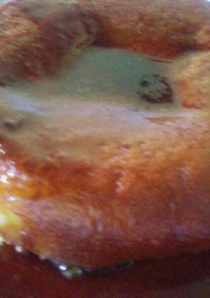 Una foto de Flan de naranja