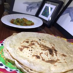 A picture of Simple chapati.