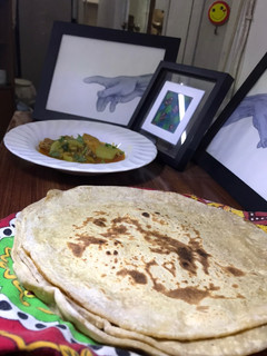 A picture of Simple chapati.