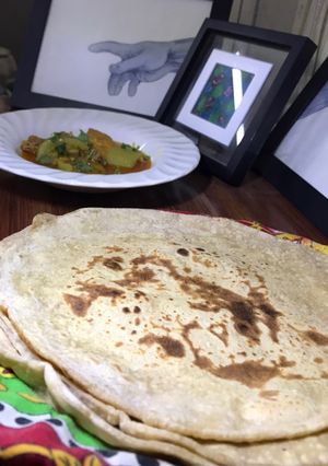 A picture of Simple chapati.