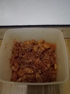 Foto resep Teri Tempe Sambal Merah