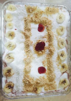 صورة لوصفة حلى الترايفل 🍌🍣