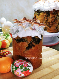 Una foto de Pan de Pascua con semillas de amapola