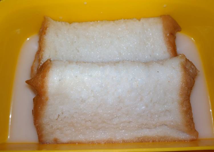 Langkah Mudah untuk Menyiapkan Bongko roti sederhana, Enak