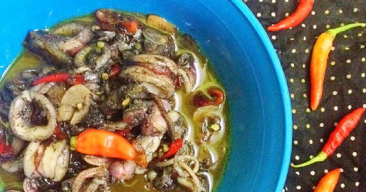 Cumi Sawi Putih / Resep Cumi goreng tepung praktis oleh Susi Agung
