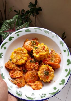 Foto resep Udang Saus Padang