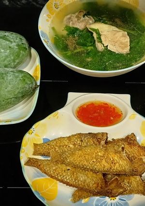 Hình của món Bữa cơm nhà đa dạng nguyên liệu.