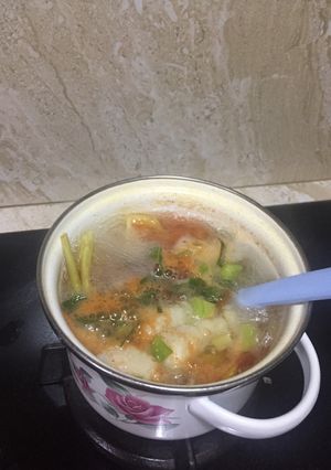 Foto resep Sop Ikan asem asem