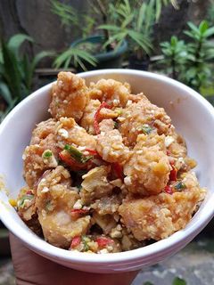 Foto resep Udang Crispy Telor Asin