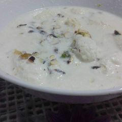 A picture of Rasmalai.