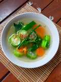 Sop Gambas Kuah Kaldu Udang