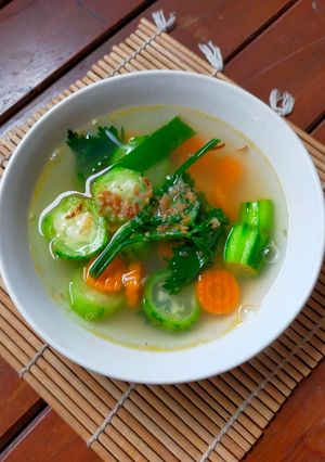 Foto resep Sop Gambas Kuah Kaldu Udang