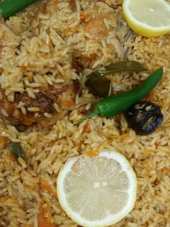 صورة لوصفة الارز البخاري بالدجاج