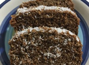 Una foto de Budín de banana y avena diet 🍌