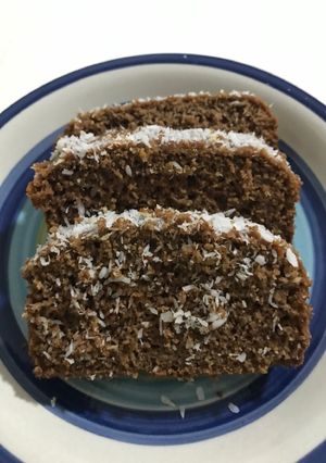 Una foto de Budín de banana y avena diet 🍌