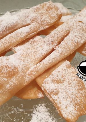 Foto di Chiacchiere vegane con lievito madre