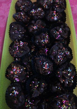 Foto resep Coklat Kacang Simple